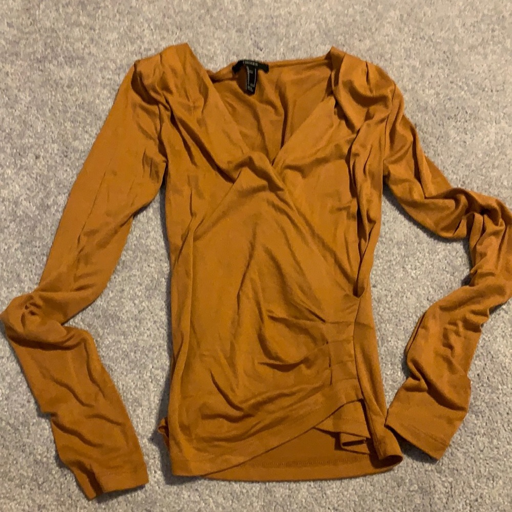 Burnt orange long sleeve